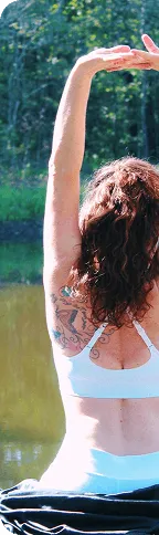 Therapist giving a massage